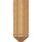 Ekena Millwork Westlake Arts and Crafts Rough Sawn Bracket w/ Offset Brace, Western Red Cedar, 8"W x 22"D x 22"H BKT0806X22X22WTL03RWR - alternate 4